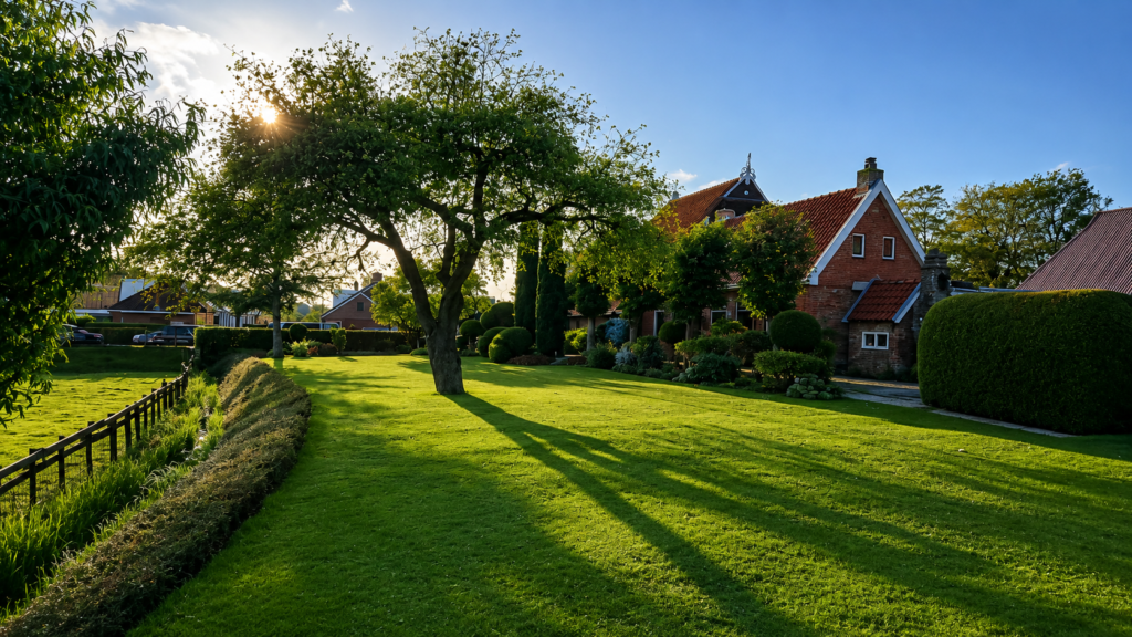 Tuin van Pake en Beppe waar onze passie voor tuinonderhoud begon